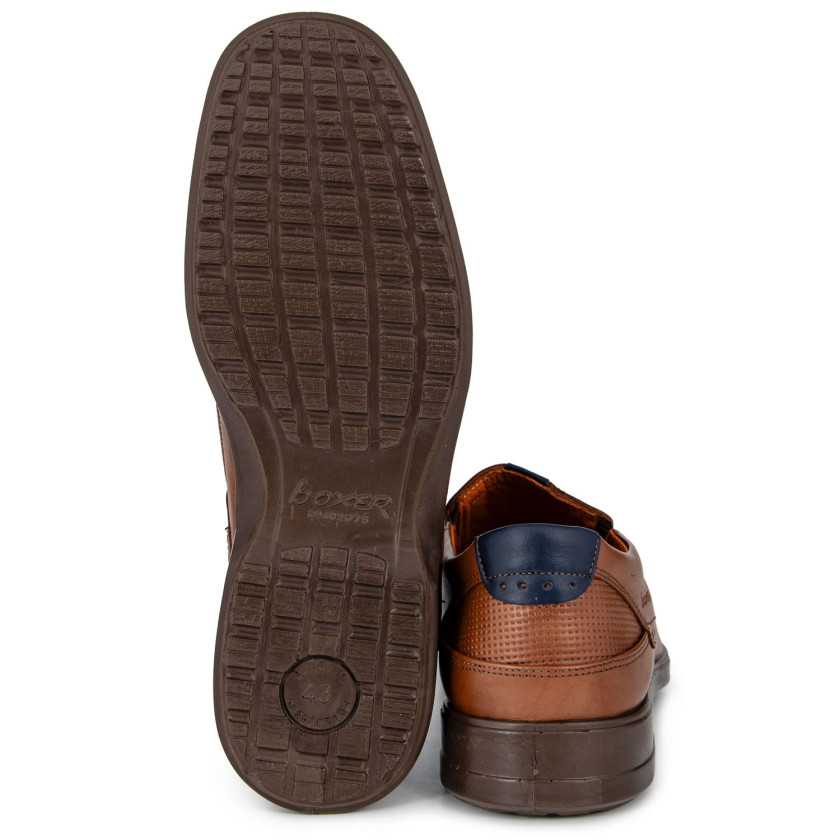 Φωτογραφία σόλας BOXER 13802-15-019 ΤΑΜΠΑ ΔΕΡΜΑ