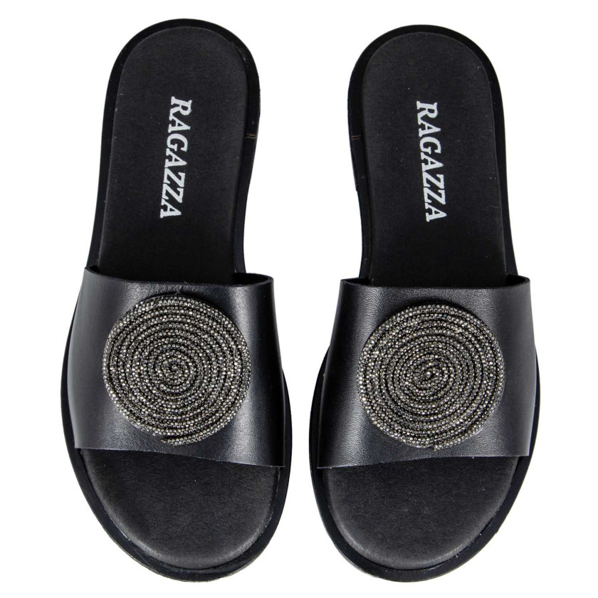 Φωτογραφία σόλας RAGAZZA 01126 ΜΑΥΡΟ ΔΕΡΜΑ