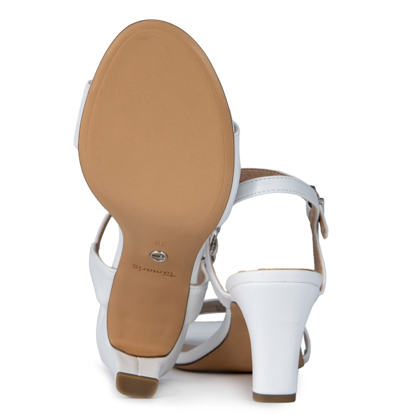 Φωτογραφία σόλας TAMARIS 28008-42 ΛΕΥΚΟ ΔΕΡΜΑ-ECO