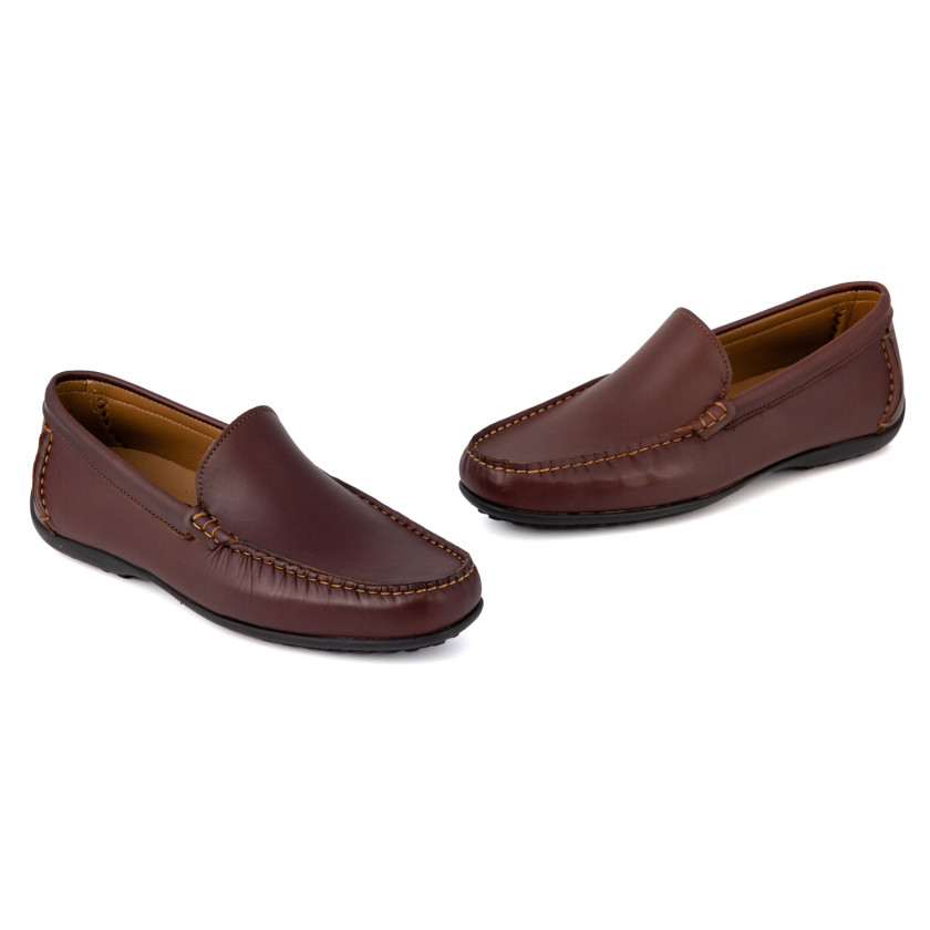 Φωτογραφία ζευγάρι SEA AND CITY  C41P-FLORIDA BRANDY-Κονιάκ δέρμα