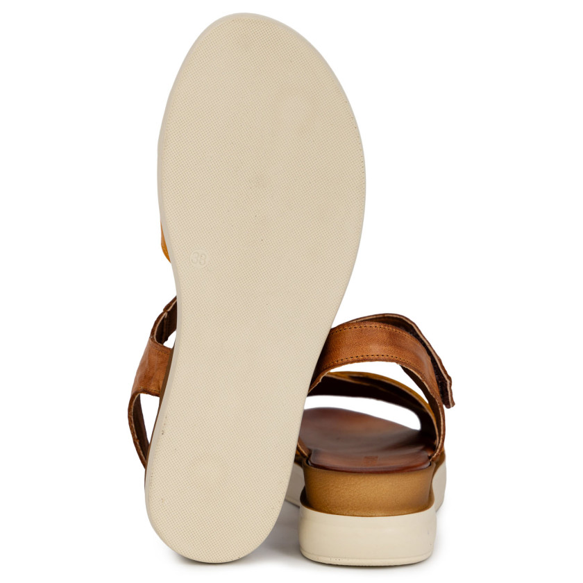 Φωτογραφία σόλας COMMANCHERO 51127-721 ΤΑΜΠΑ-ΚΙΤΡΙΝΟ ΔΕΡΜΑ