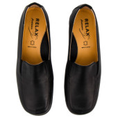 Μικρή φωτογραφία σόλας RELAX 3204-01 ΜΑΥΡΟ ΔΕΡΜΑ