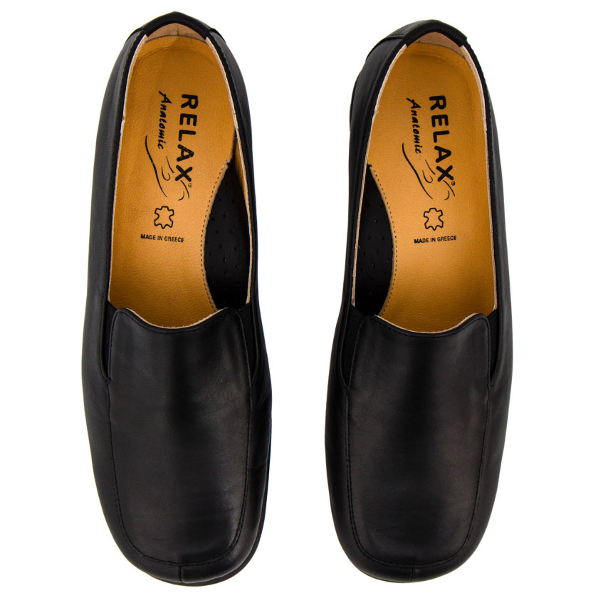 Φωτογραφία σόλας RELAX 3204-01 ΜΑΥΡΟ ΔΕΡΜΑ