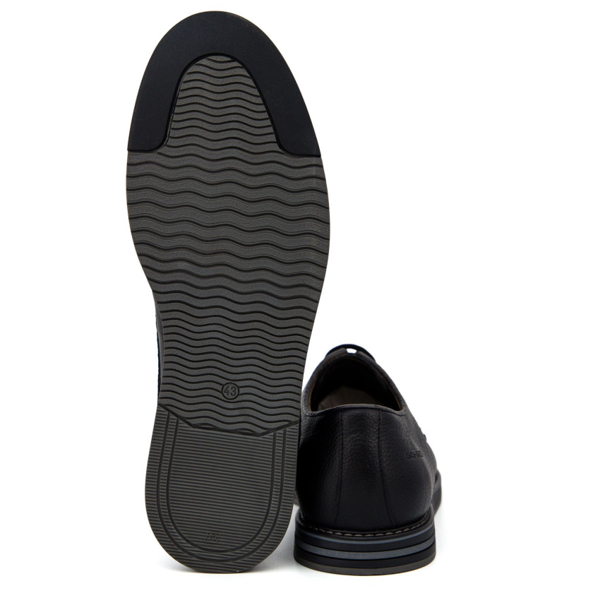 Φωτογραφία σόλας SOFTIES 6971 ΜΑΥΡΟ ΔΕΡΜΑ