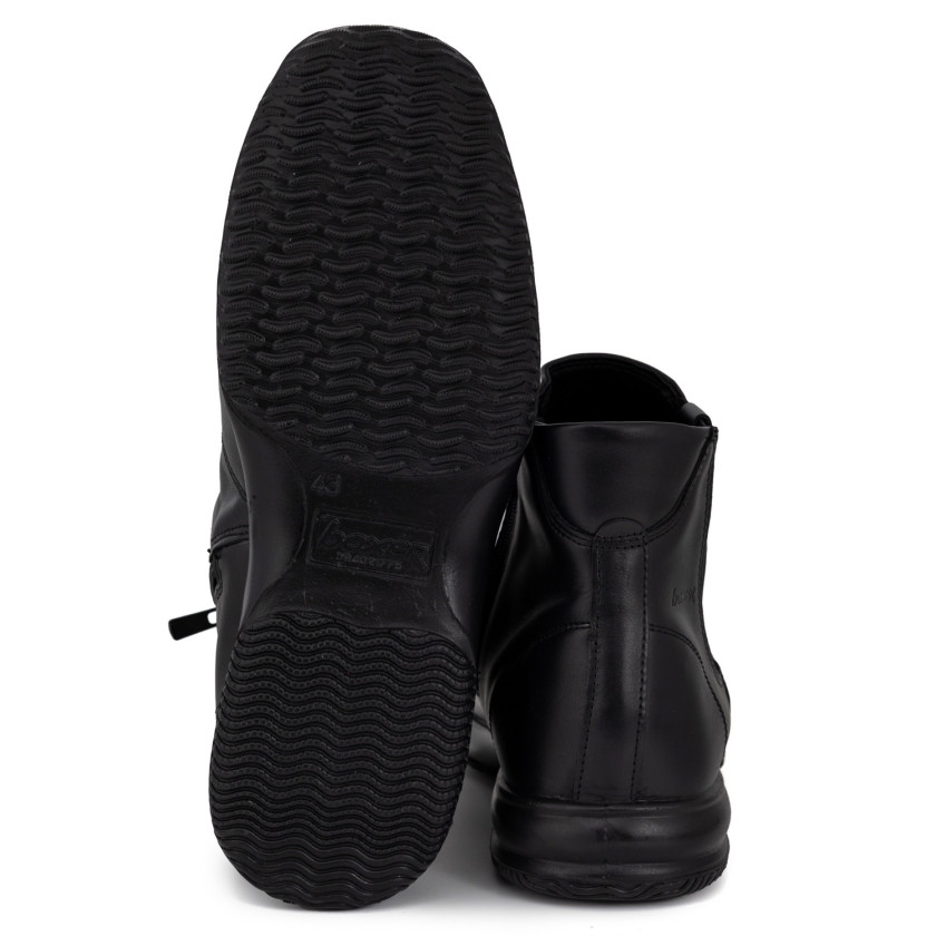 Φωτογραφία σόλας BOXER 12153-15-011 ΜΑΥΡΟ ΔΕΡΜΑ