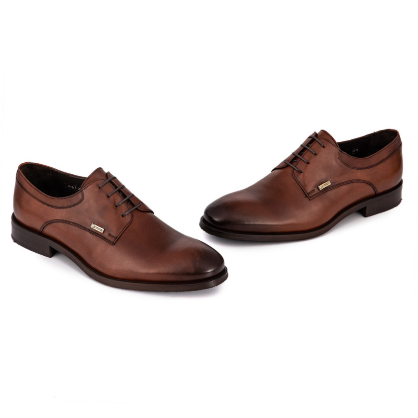 Φωτογραφία ζευγάρι GIANNA KAZAKOU  4612 Κονιάκ δέρμα