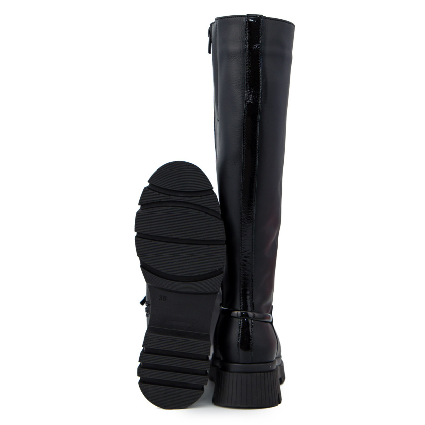 Φωτογραφία σόλας BOXER 51125-15-111 ΜΑΥΡΟ ΔΕΡΜΑ