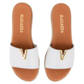 Μικρή φωτογραφία σόλας RAGAZZA 01085 ΛΕΥΚΟ ΔΕΡΜΑ