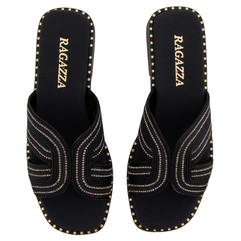 Φωτογραφία σόλας RAGAZZA 01150 ΜΑΥΡΟ ΣΤΡΑΣ