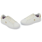 U.S.POLO MARLYN001C ΛΕΥΚΟ ECO-ΔΕΡΜΑ