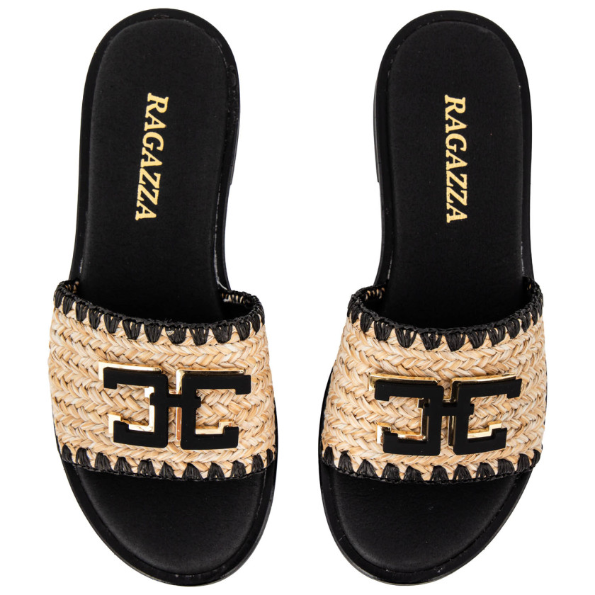 Φωτογραφία σόλας RAGAZZA 01015 ΜΑΥΡΟ ΨΑΘΑ