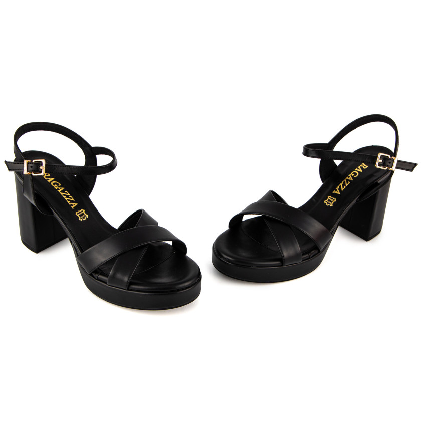 Φωτογραφία ζευγάρι RAGAZZA 038 ΜΑΥΡΟ ΔΕΡΜΑ