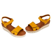 Μικρή φωτογραφία ζευγάρι COMMANCHERO 51325-724 ΚΙΤΡΙΝΟ ΔΕΡΜΑ