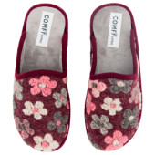 Μικρή φωτογραφία σόλας COMFY 01L000 DAISY ΜΠΟΡΝΤΩ ΥΦΑΣΜΑ