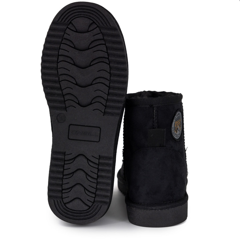 Φωτογραφία σόλας O’NEILL 90253016 - BESIANA ΜΑΥΡΟ ECO-LEATHER-ΚΑΣΤΟΡΙ