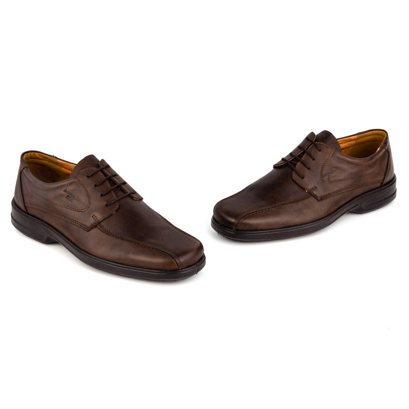 Φωτογραφία ζευγάρι BOXER  13820-15-014 Καφέ σκιές δέρμα