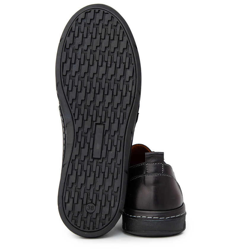 Φωτογραφία σόλας BOXER 98696-10-011 ΜΑΥΡΟ ΔΕΡΜΑ