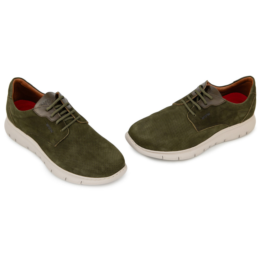 Φωτογραφία ζευγάρι KRICKET 7000-34 ΛΑΔΙ ΔΕΡΜΑ-NUBUK