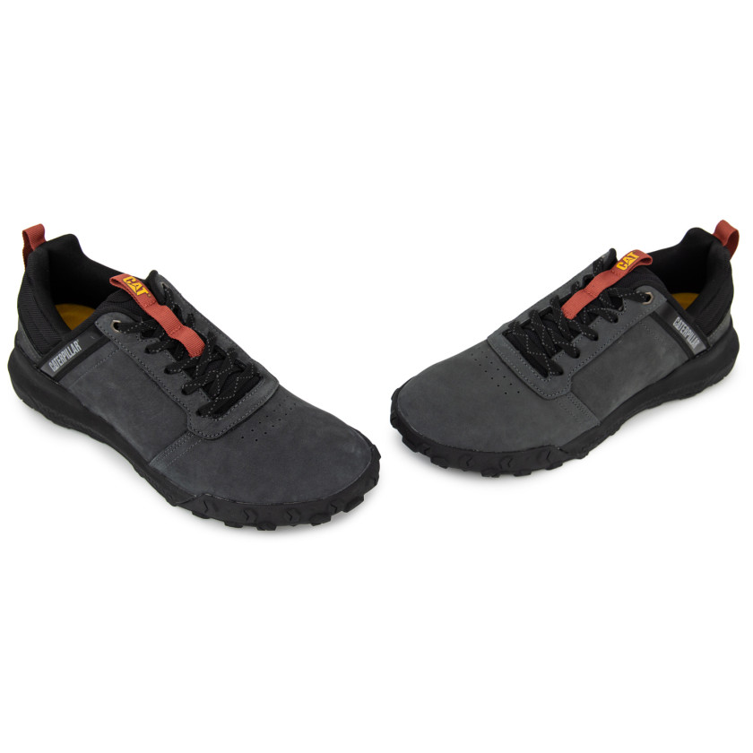 Φωτογραφία ζευγάρι CATERPILLAR HEX READY LO-P726014 ΜΑΥΡΟ ΔΕΡΜΑ-NUBUK