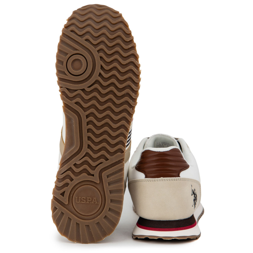 Φωτογραφία σόλας U.S.POLO XIRIO001D ΜΠΕΖ ΔΕΡΜΑ-ECO