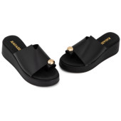 Μικρή φωτογραφία ζευγάρι RAGAZZA 01153 ΜΑΥΡΟ ΔΕΡΜΑ