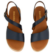 Μικρή φωτογραφία σόλας RAGAZZA 01186 ΜΠΛΕ ΔΕΡΜΑ