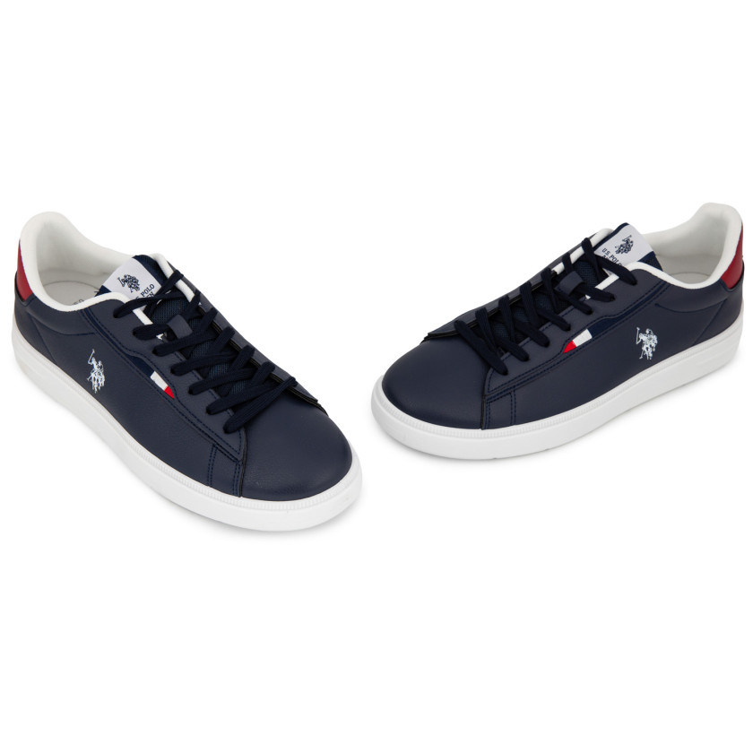 Φωτογραφία ζευγάρι U.S.POLO ARIS001A ΜΠΛΕ ΔΕΡΜΑ-ECO