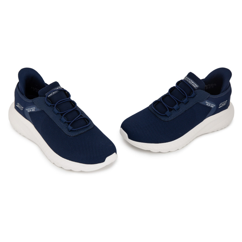 Φωτογραφία ζευγάρι SKECHERS 118303 ΜΠΛΕ ΥΦΑΣΜΑ