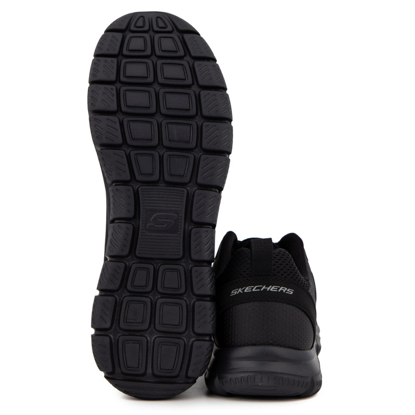 Φωτογραφία σόλας SKECHERS 232698 ΜΑΥΡΟ ΥΦΑΣΜΑ