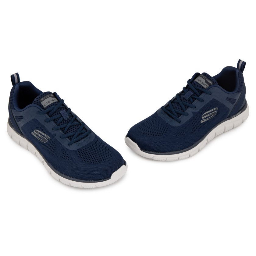 Φωτογραφία ζευγάρι SKECHERS 232698 ΜΠΛΕ ΥΦΑΣΜΑ