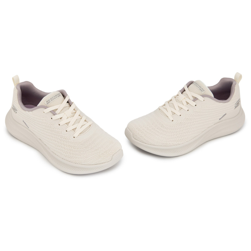 Φωτογραφία ζευγάρι SKECHERS 117731 ΜΠΕΖ ΥΦΑΣΜΑ