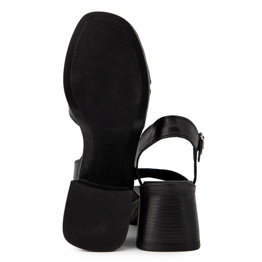 Φωτογραφία σόλας COMMANCHERO 51155-721 ΜΑΥΡΟ ΔΕΡΜΑ