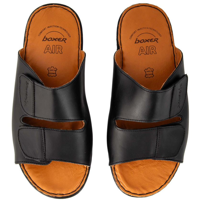 Φωτογραφία σόλας BOXER 17240-15-011 ΜΑΥΡΟ ΔΕΡΜΑ