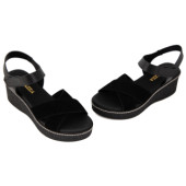 Μικρή φωτογραφία ζευγάρι RAGAZZA 0376 ΜΑΥΡΟ ΔΕΡΜΑ-ΚΡΟΥΤΑ