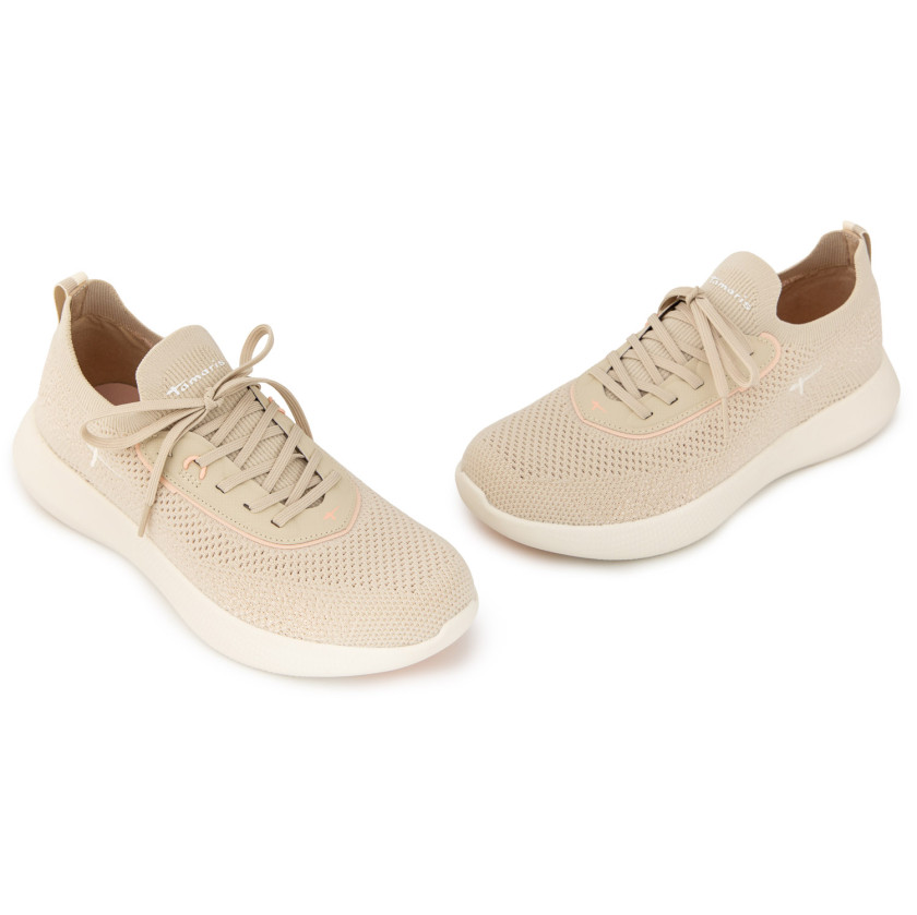 Φωτογραφία ζευγάρι TAMARIS 23715-46-418 ΜΠΕΖ ΥΦΑΣΜΑ