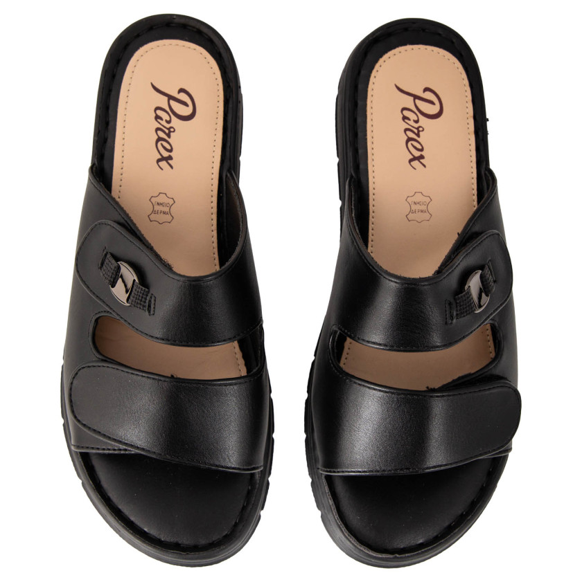 Φωτογραφία σόλας PAREX 12133043 ΜΑΥΡΟ ΔΕΡΜΑ-ECO