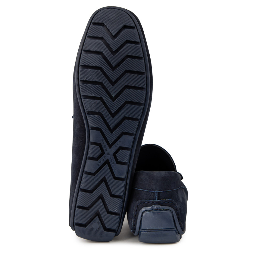 Φωτογραφία σόλας KRICKET 5012-3 ΜΠΛΕ ΔΕΡΜΑ-NUBUK