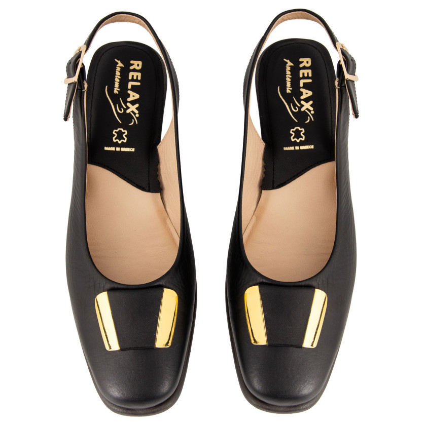 Φωτογραφία σόλας RELAX E-5676-01 ΜΑΥΡΟ ΔΕΡΜΑ