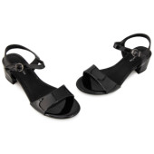 TAMARIS 28249-42-018 ΜΑΥΡΟ-ΛΟΥΣΤΡΙΝΙ ΔΕΡΜΑ- ECO