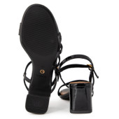 Μικρή φωτογραφία σόλας TAMARIS 28350-46-018 ΜΑΥΡΟ-ΛΟΥΣΤΡΙΝΙ ΔΕΡΜΑ- ECO