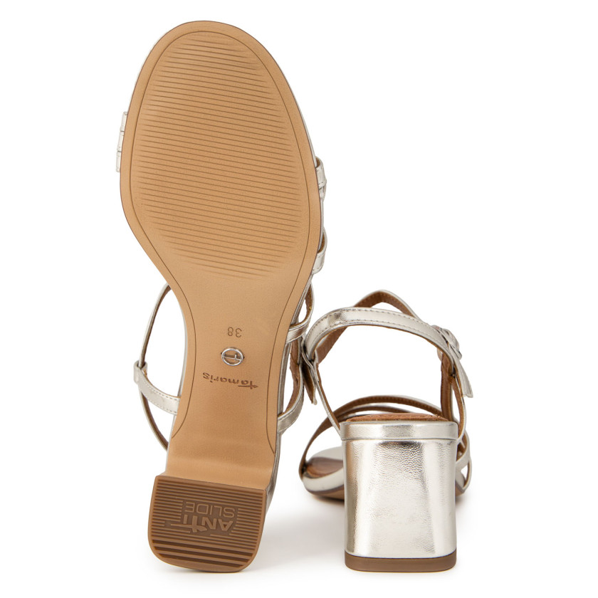 Φωτογραφία σόλας TAMARIS 28350-46-957 ΠΛΑΤΙΝΑ ΔΕΡΜΑ- ECO