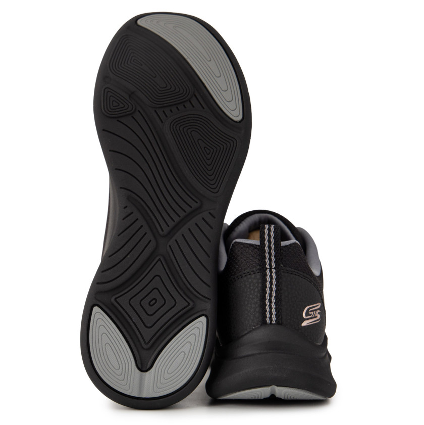 Φωτογραφία σόλας SKECHERS 117730 ΜΑΥΡΟ ΥΦΑΣΜΑ