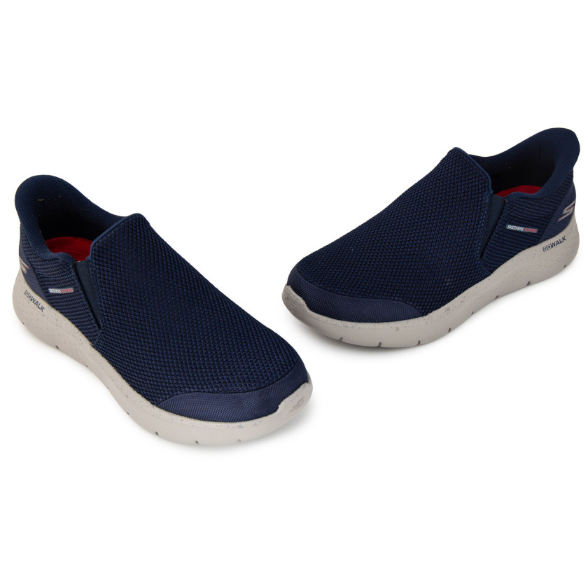 Φωτογραφία ζευγάρι SKECHERS 216333 ΜΠΛΕ ΥΦΑΣΜΑ