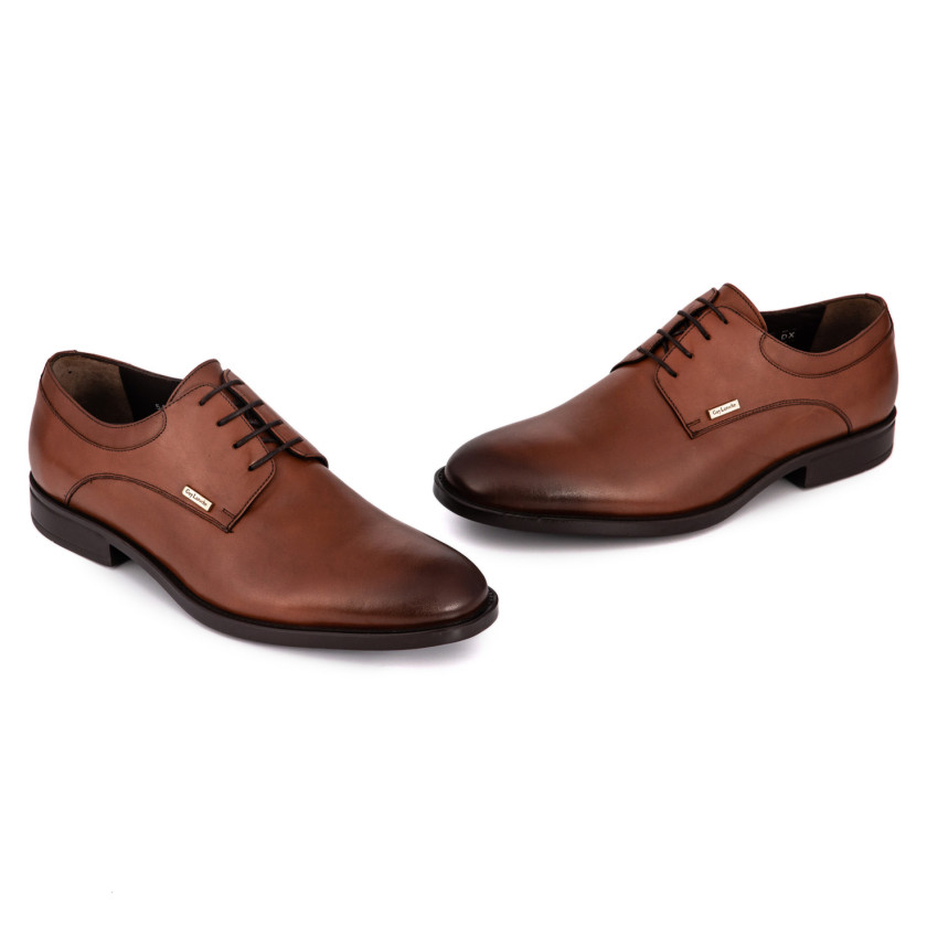 Φωτογραφία ζευγάρι GUY LAROCHE  G.5248 Κονιάκ δέρμα