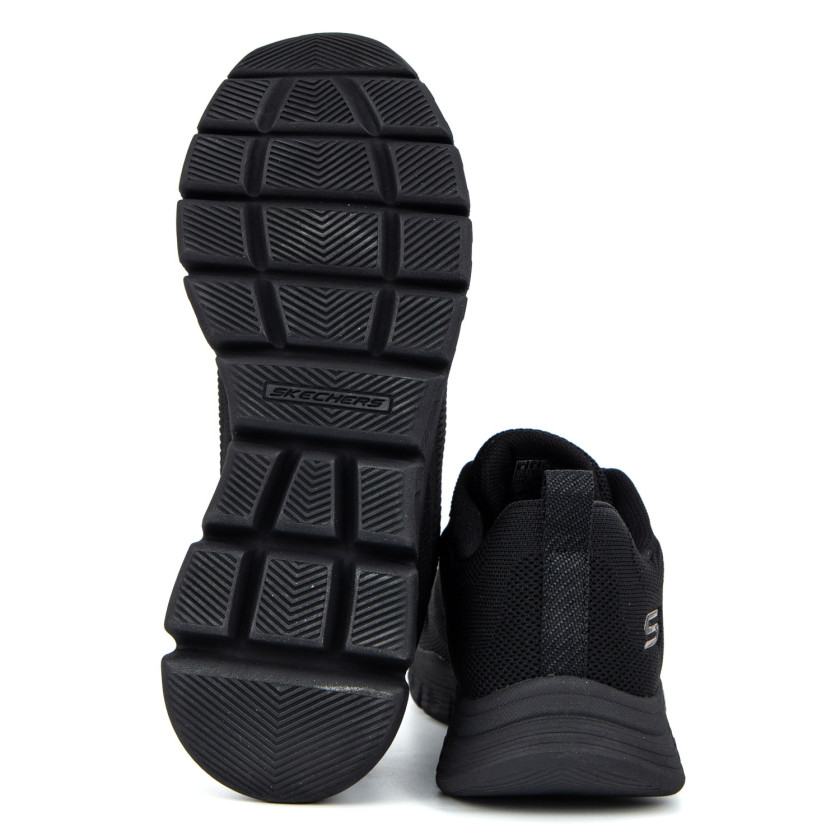 Φωτογραφία σόλας SKECHERS 117700 ΜΑΥΡΟ ΥΦΑΣΜΑ