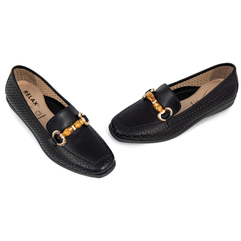 Φωτογραφία ζευγάρι RELAX 2772-01 ΜΑΥΡΟ ΔΕΡΜΑ