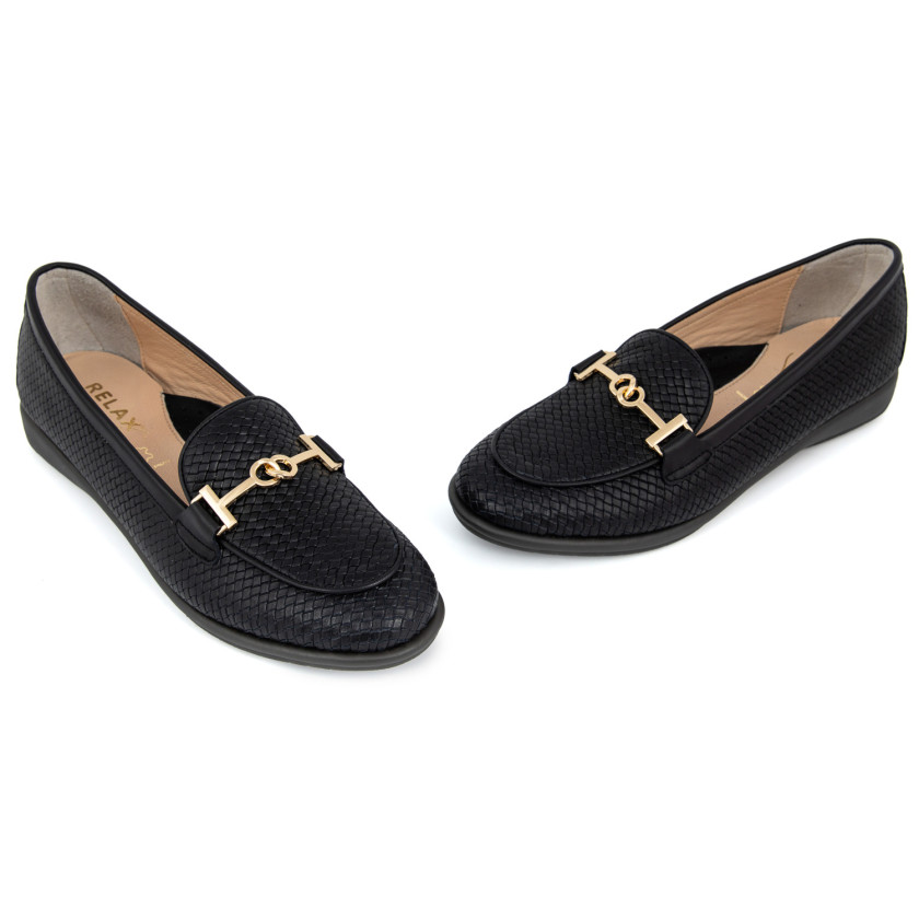 Φωτογραφία ζευγάρι RELAX 1726-S01 ΜΑΥΡΟ ΔΕΡΜΑ