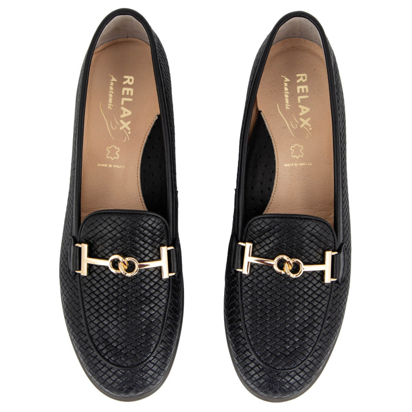 Φωτογραφία σόλας RELAX 1726-S01 ΜΑΥΡΟ ΔΕΡΜΑ