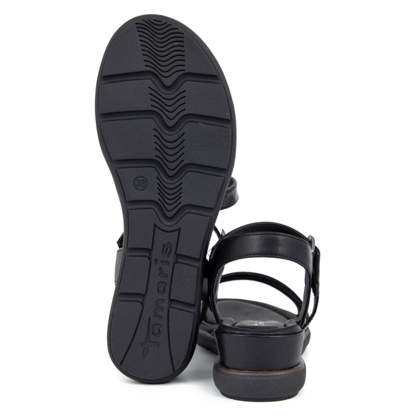 Φωτογραφία σόλας TAMARIS 28713-46-001  ΜΑΥΡΟ ΔΕΡΜΑ-ECO