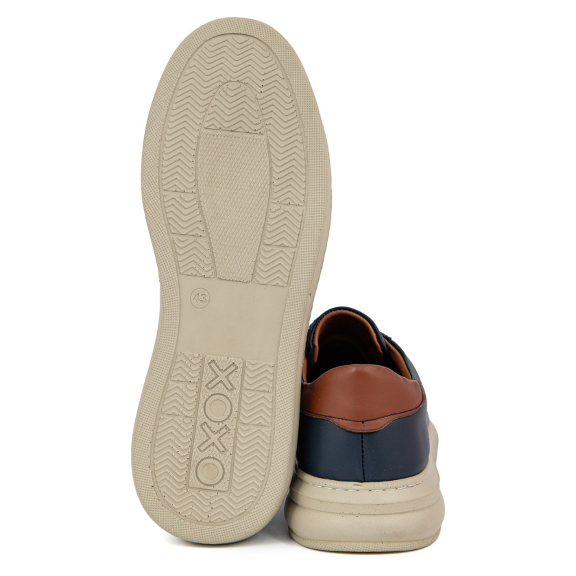 Φωτογραφία σόλας DAFNI 85 ΜΠΛΕ ΔΕΡΜΑ